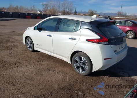 2019 Nissan Leaf Sl Plus из США, поврежденный, VIN 1N4BZ1CP6KC320167